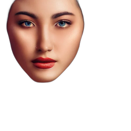face, mask, jewelry, robot transparent PNG cut-out