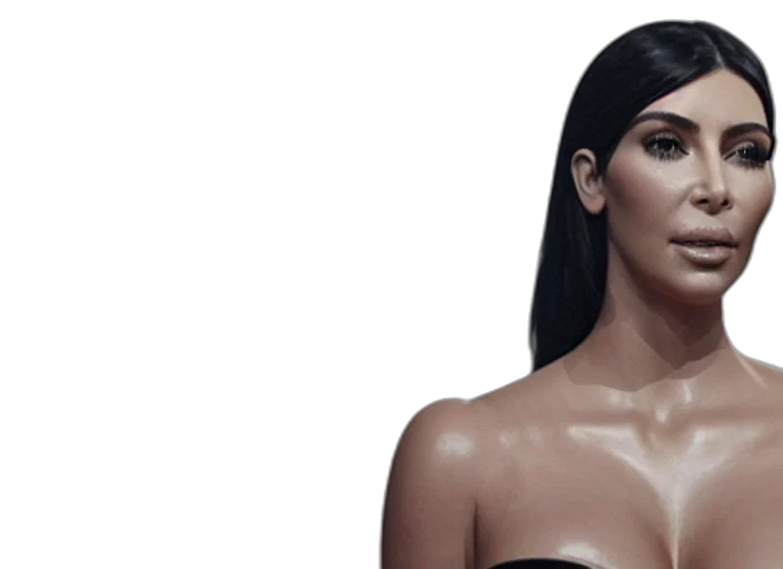 face, photorealistic, 3d render, film transparent PNG cut-out