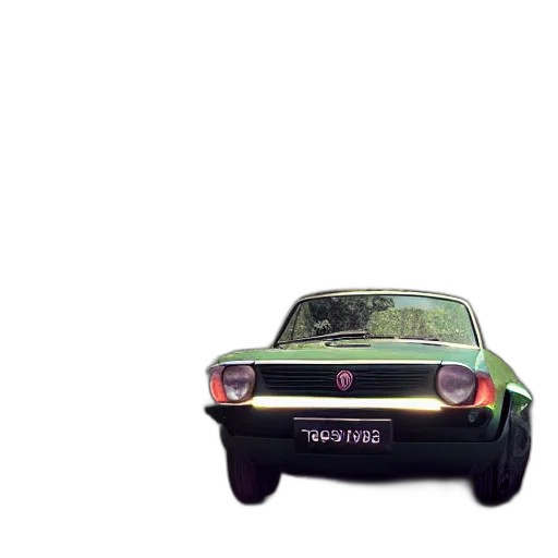 car, animal, 3d render, photorealistic transparent PNG cut-out