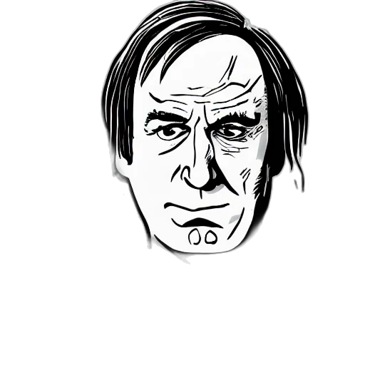 face, hair, mask, creature, cartoon, comic book art, photorealistic, pencil sketch transparent PNG cut-out