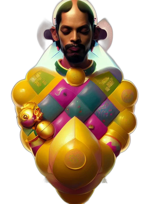 mask, crown, bottle, face, concept art, fantasy art, pixel art, 3d render transparent PNG cut-out