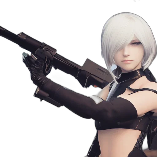 weapon, staff, concept art, 3d render, cyberpunk, fantasy art, photo, nier transparent PNG cut-out