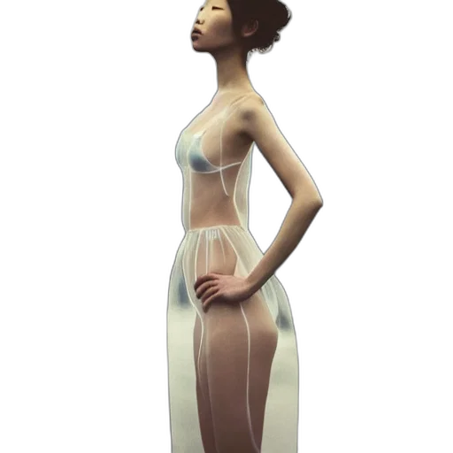 dress, concept art, 3d render, photorealistic transparent PNG cut-out
