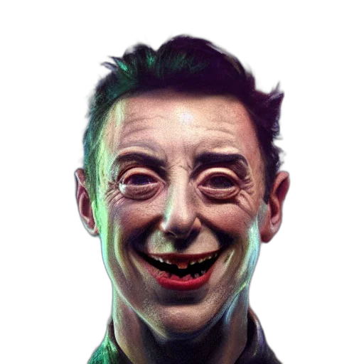 face, mask, robot, creature transparent PNG cut-out