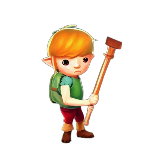 staff, weapon, sword, animal, concept art, 3d render, fantasy art, pixel art transparent PNG cut-out