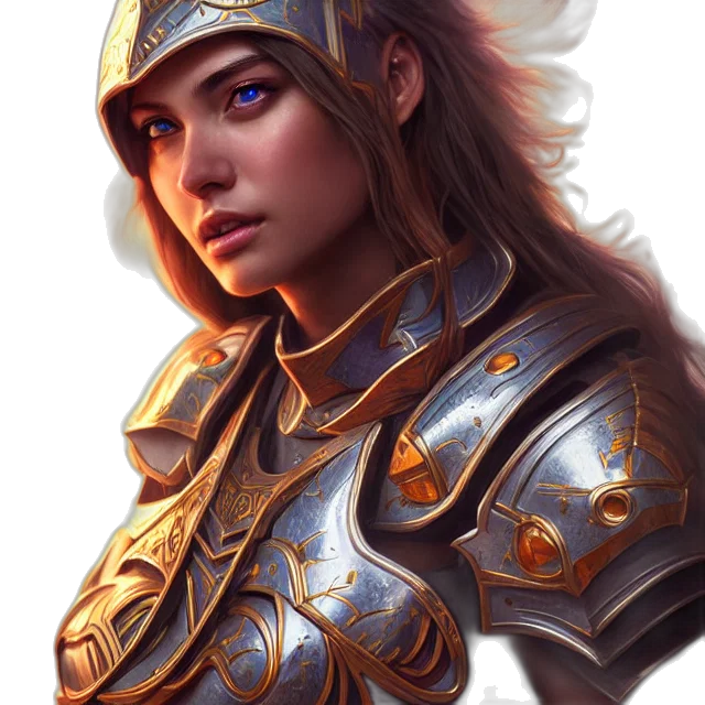 face, crown, sword, dragon, fantasy art, concept art, photorealistic, oil painting transparent PNG cut-out