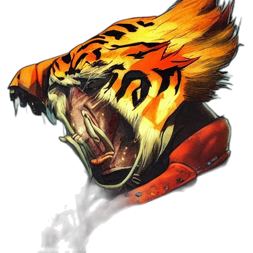 dragon, mask, animal, creature transparent PNG cut-out