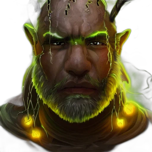 face, staff, dragon, fantasy art, concept art, photorealistic, cyberpunk, green transparent PNG cut-out