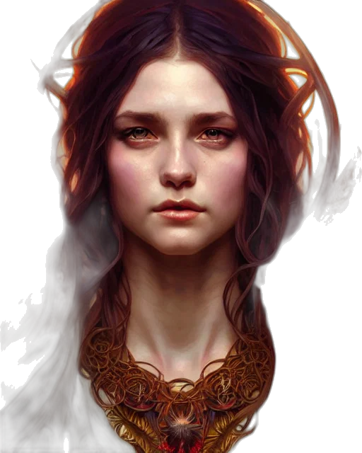 face, crown, jewelry, dragon, fantasy art, concept art, photorealistic, oil painting transparent PNG cut-out