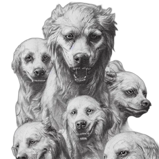 animal, creature, face, staff transparent PNG cut-out