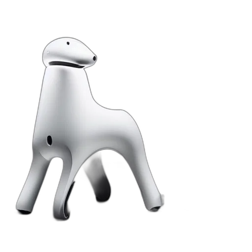 robot, animal, furniture, creature, 3d render, concept art, photorealistic, apple transparent PNG cut-out