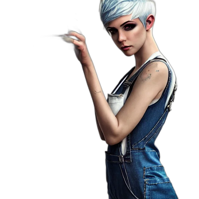 dress, hat, weapon, staff, concept art, photorealistic, cyberpunk, fantasy art transparent PNG cut-out