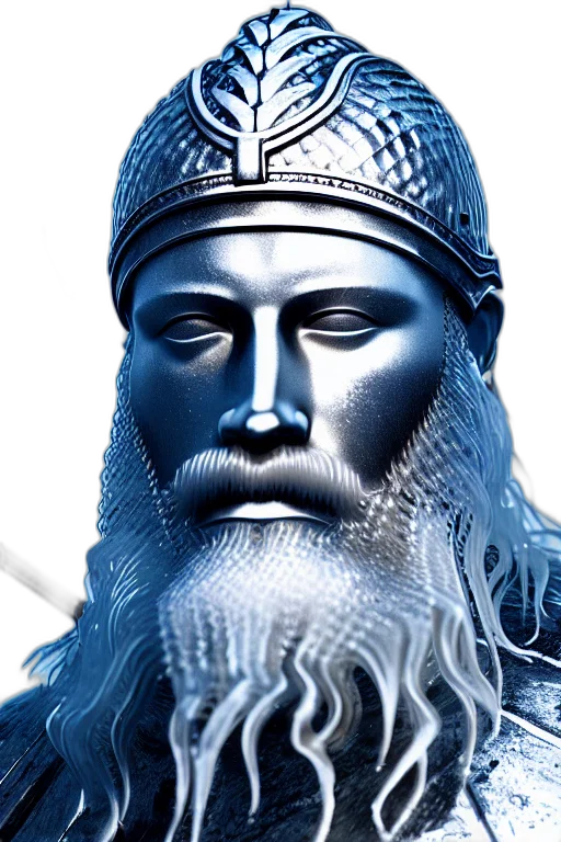 sword, face, mask, photorealistic transparent PNG cut-out