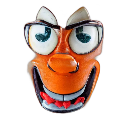 mask, face, robot, creature, 3d render, cartoon, closeup, photorealistic transparent PNG cut-out