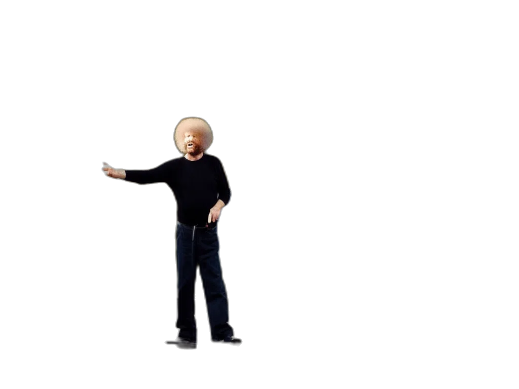 hair, hat, jacket, staff transparent PNG cut-out