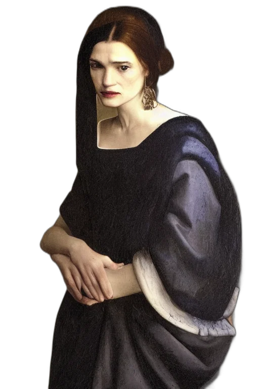 dress, face, hat, jewelry transparent PNG cut-out