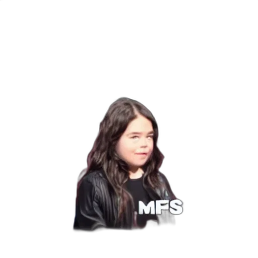 hair, face, jacket, staff transparent PNG cut-out