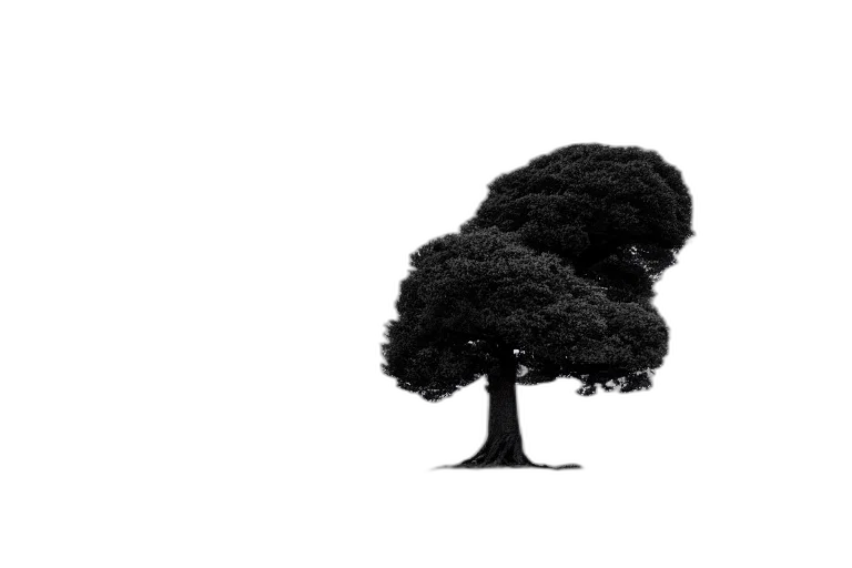 tree, crown, hair, animal, photorealistic, 3d render, concept art, pixel art transparent PNG cut-out