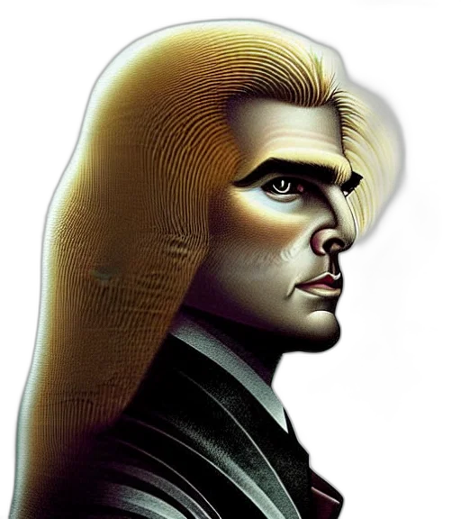 hair, face, mask, jacket, photorealistic, comic book art, concept art, cyberpunk transparent PNG cut-out