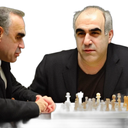 forest, mallard, duck, playing, chess, against, gary, kasparov transparent PNG cut-out