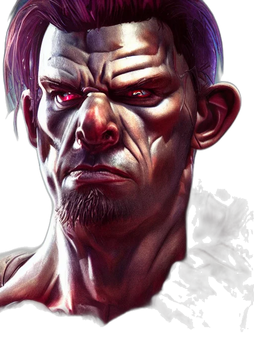 face, mask, comic book art, concept art transparent PNG cut-out