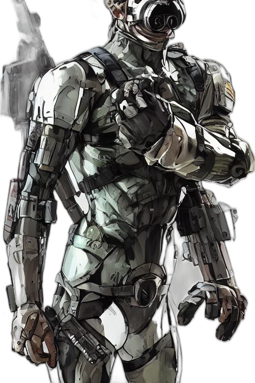 robot, weapon, concept art, comic book art transparent PNG cut-out