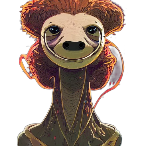 creature, staff, animal, face transparent PNG cut-out