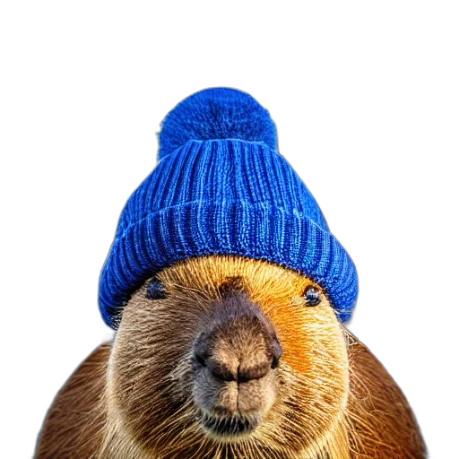 hat, animal, face, staff transparent PNG cut-out