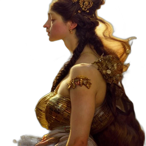 dress, crown, jewelry, face transparent PNG cut-out