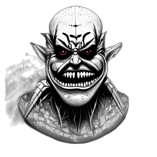 mask, face, concept art, comic book art, fantasy art, photorealistic, fractal, spider transparent PNG cut-out