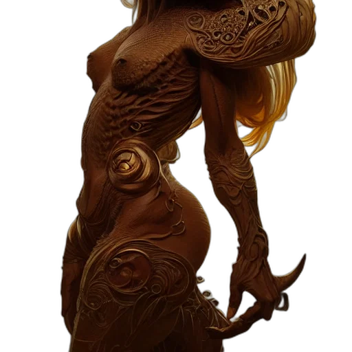 dress, mask, dragon, staff, fantasy art, concept art, photorealistic, 3d render transparent PNG cut-out