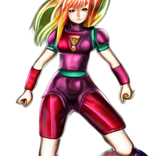 robot, staff, concept art, anime, cartoon, pixel art, neon, colorful transparent PNG cut-out