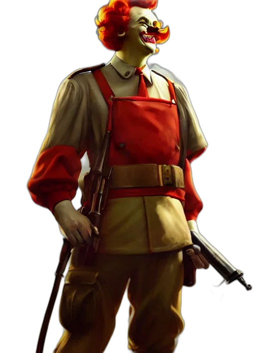 staff, weapon, jacket, face transparent PNG cut-out