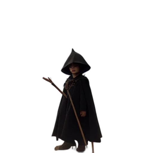 staff, hat, umbrella, sword, concept art, 3d render, pixel art, fantasy art transparent PNG cut-out