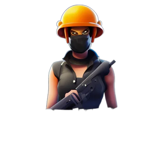 weapon, mask, face, staff, pixel art, concept art, 3d render, dark transparent PNG cut-out