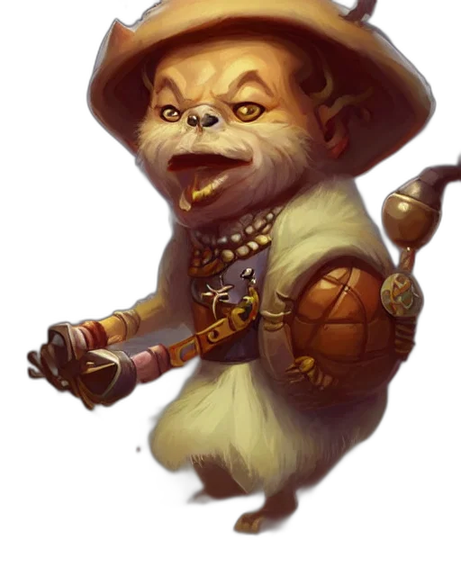 staff, face, creature, weapon transparent PNG cut-out