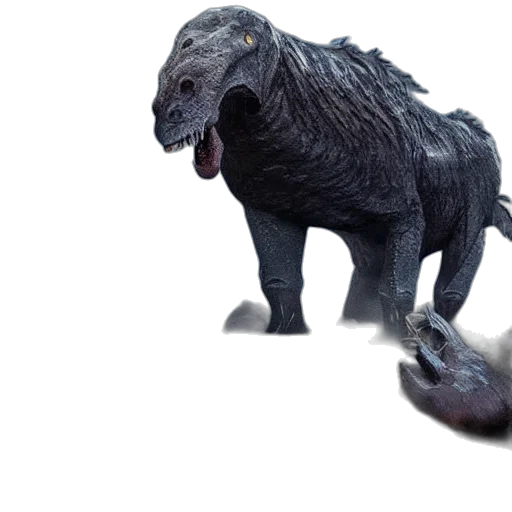 creature, dragon, animal, 3d render transparent PNG cut-out