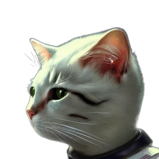 staff, face, animal, robot transparent PNG cut-out
