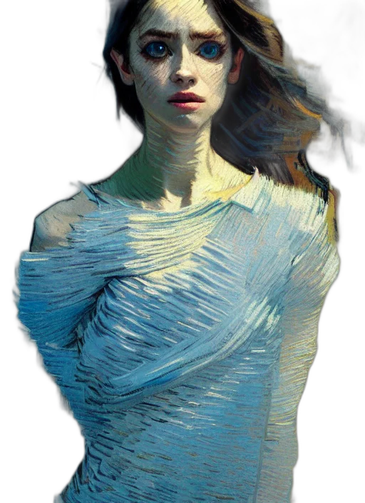 dress, face, hair, mask transparent PNG cut-out