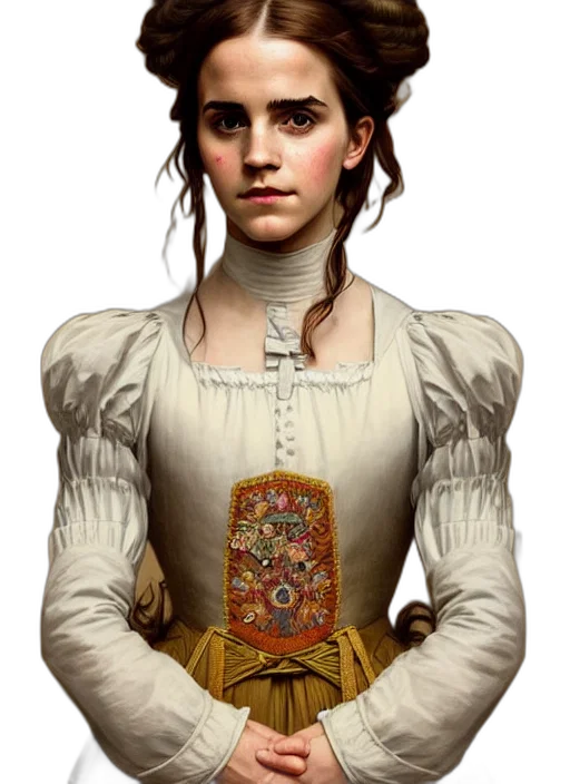 jewelry, face, dress, staff, fantasy art, concept art, photorealistic, pixel art transparent PNG cut-out