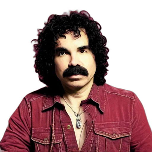 hair, animal, photorealistic, musician, john, oates, oats, stylized transparent PNG cut-out