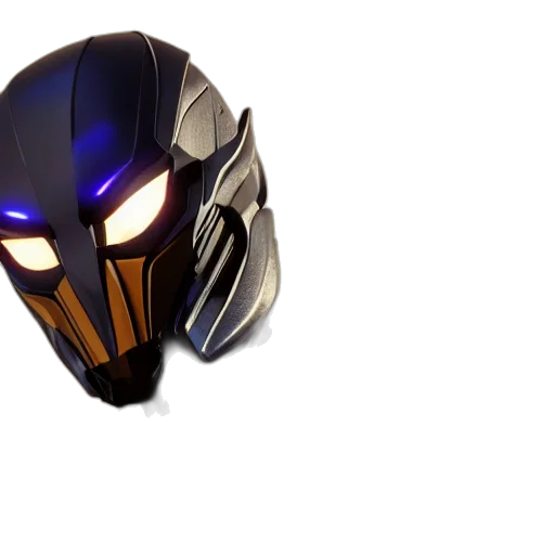 mask, robot, 3d render, concept art, comic book art, pixel art, still, photo transparent PNG cut-out