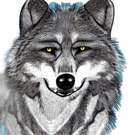 animal, face, mask, creature, fantasy art, watercolor, photorealistic, concept art transparent PNG cut-out