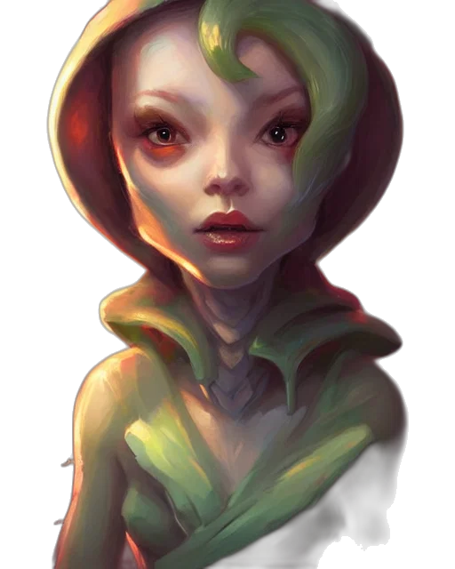 face, creature, mask, fantasy art, concept art, photorealistic, watercolor, outer space transparent PNG cut-out