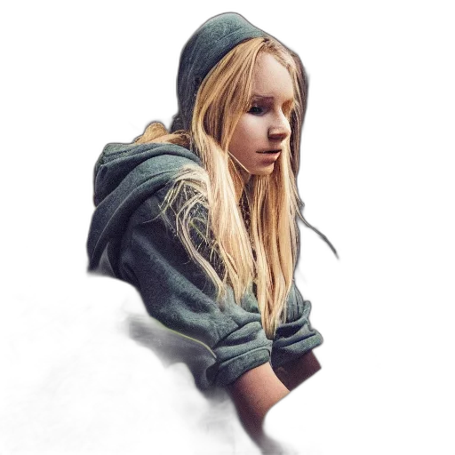 jacket, face, hat, weapon transparent PNG cut-out
