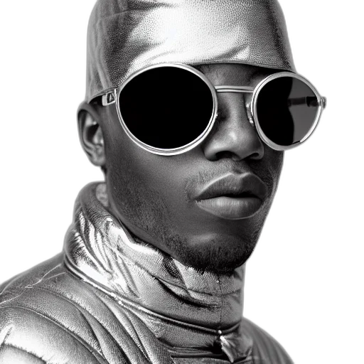 face, jacket, mask, staff transparent PNG cut-out