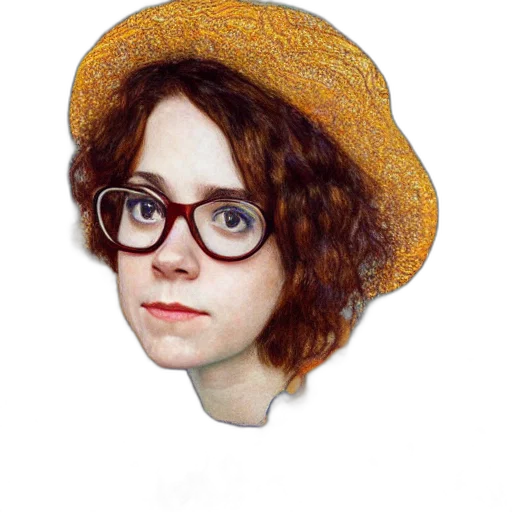 hat, face, crown, staff transparent PNG cut-out