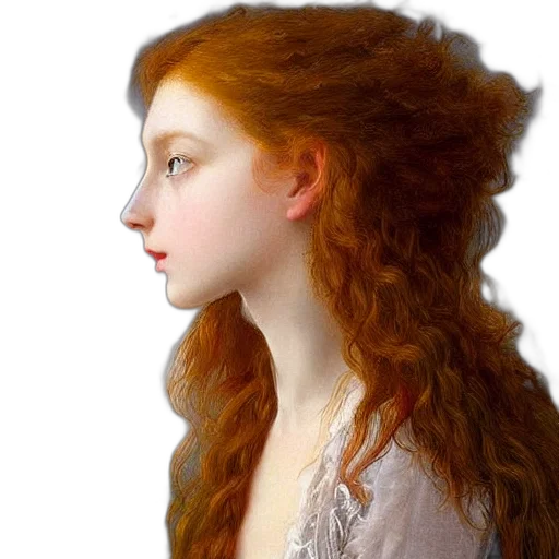 hair, face, crown, dress transparent PNG cut-out