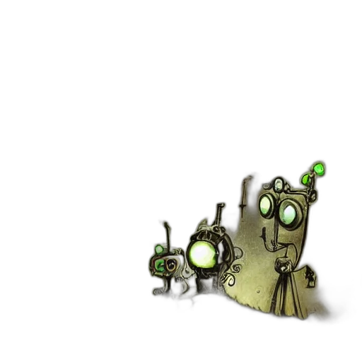 robot, jewelry, staff, furniture transparent PNG cut-out