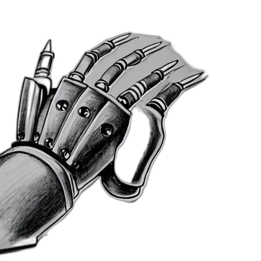 weapon, robot, jewelry, crown transparent PNG cut-out